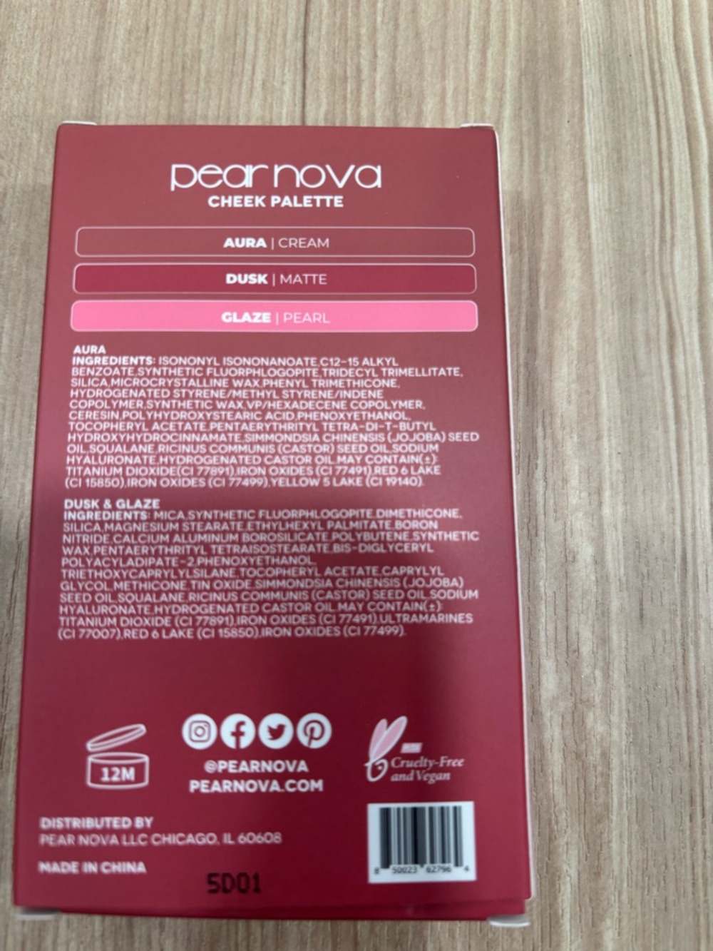 Pear Nova Blush Trio Palette “Mauve” nwt $10 - Picture 6 of 7